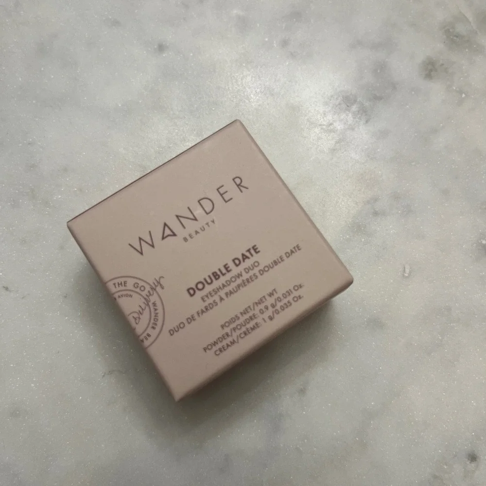 Wander Double Date Eyeshadow FIRST KISS ILYSM Makeup Beauty Eye Powder Cream New